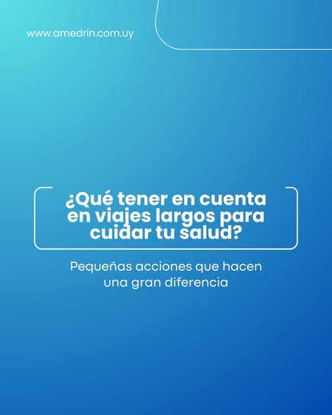 Viajar bien también es viajar seguro